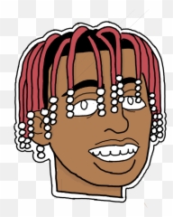 Lilyachty Sticker - Hair Design png