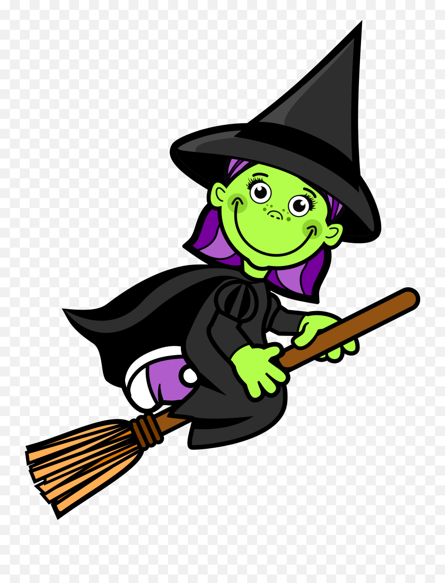 Download Witches Clipart Witch Nose - Cartoon Full Size Witch Clipart Png,Cartoon Nose Png