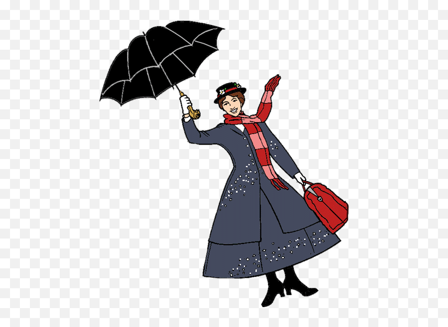 Mary Poppins Clip Art - Mary Poppins Clip Art Png,Mary Poppins Png