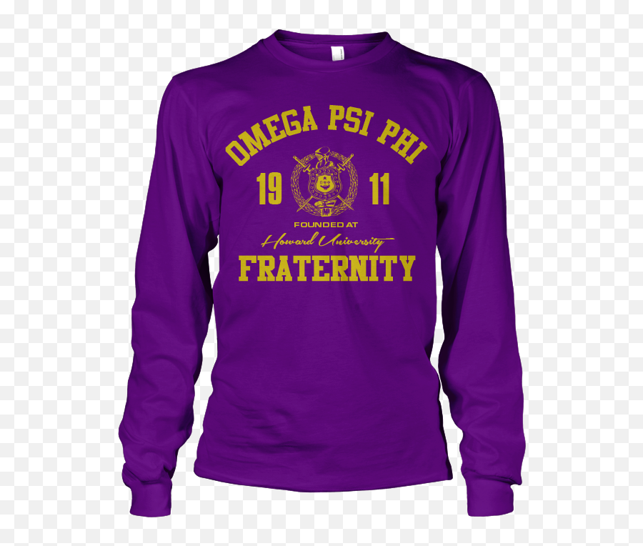 Omega Psi Phi Roots Long Sleeve T - Long Sleeve Png,Omega Psi Phi Png