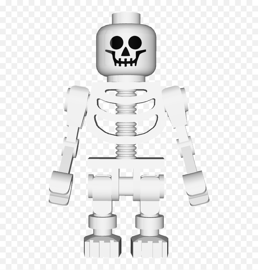 Mecabrickscom Skeleton Fantasy Era Torso With Standard - Fictional Character Png,Skeleton Arm Png