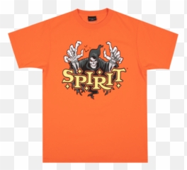 Spirit Halloween Logo Orange Teeu2013 Dumbgood - Spirit Halloween Png,Halloween Logo Png