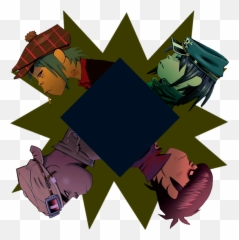 Download Gorillaz - Demon Days Transparent Background Png Gorillaz Demon Days,Demon Transparent