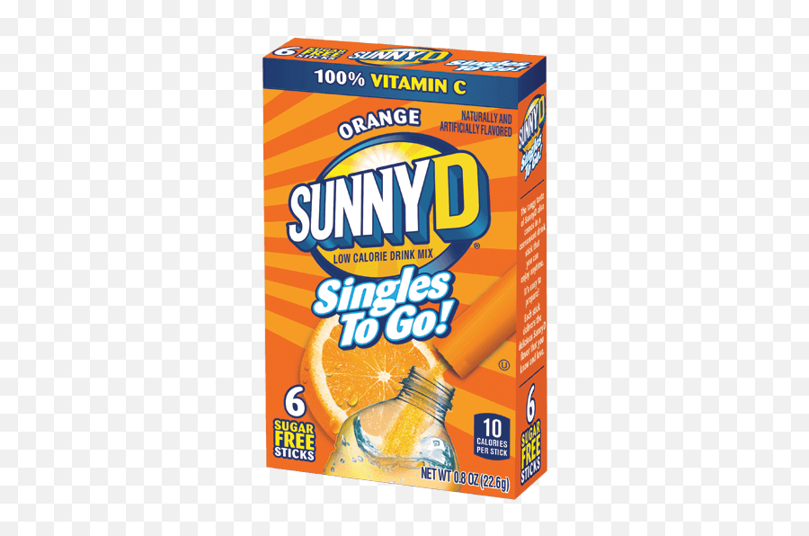 31 Sunny Delight Nutrition Label - Labels Database 2020 Sunny D Singles Ingredients Png,Sunnyd Logo