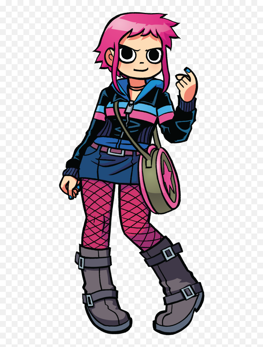 Ramona Flowers Scott Pilgrim Vs The - Scott Pilgrim Ramona Flowers Comic Png,Scott Pilgrim Png