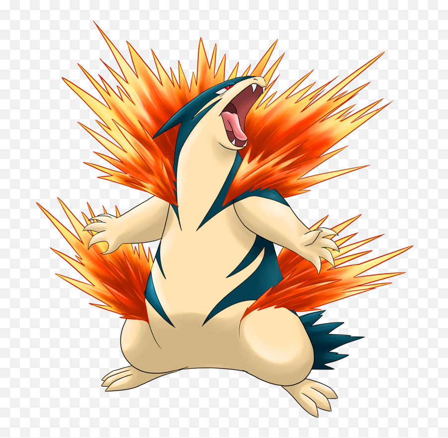 Fictional Character Png Typhlosion