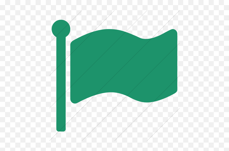 Simple Aqua Bootstrap Font Awesome Flag - Horizontal Png,Green Flag Icon