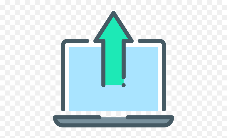 Free Laptop Update Icon Of Colored Outline Style - Available Vertical Png,New Update Icon