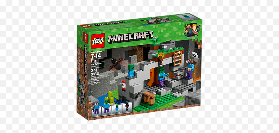 Lego N 21141 Minecraft The Zombie Cave - Walmartcom Minecraft Lego Zombie Cave Png,Minecraft Torch Icon