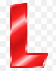 Effect Letters Alphabet Red L Free Svg - Red L Png,Red Effect Png