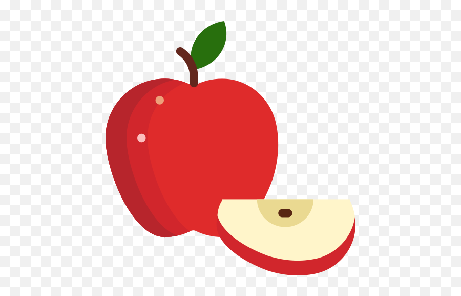 Apple Food Fruit Fruits Icon - Fruits And Vegetables Vector Gif Png,Fruits Icon