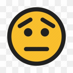 Emoji Emoticon Expression Face - Icon Png,Pensive Emoji Transparent