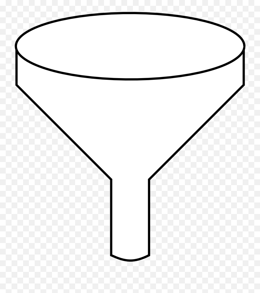 Funnel Png - Funnel Sales Funnel Icon White 31421 Vippng Clip Art,Funnel Png