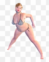 Bikini Beach Woman - Woman With Swimsuit Png,Bikini Model Png