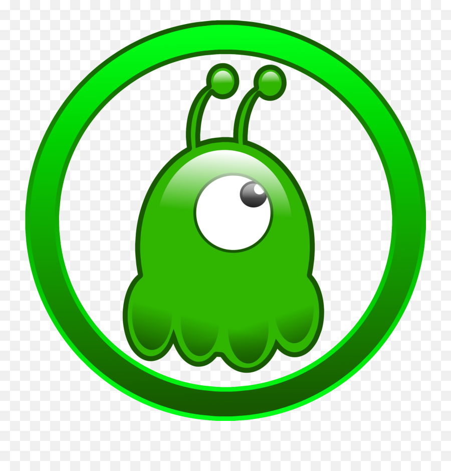 Brainslug Allowed Sign Futurama Gimp Ditital Art - Dot Png,Gimp Icon Png