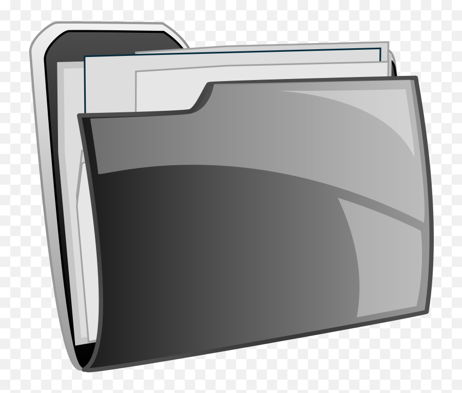 Free Clip Art Home Folder By Ilnanny - Directory Png,Gray Folder Icon