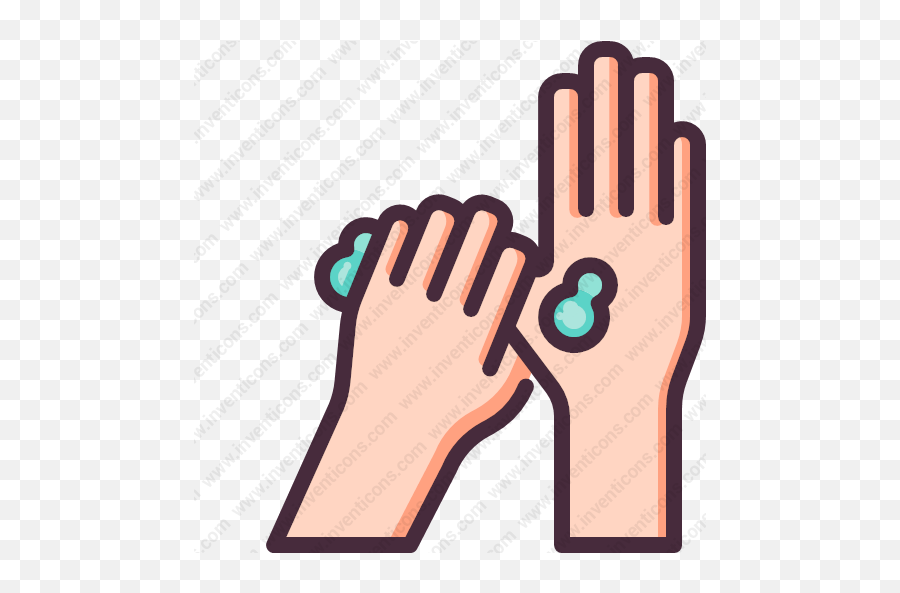 Download Washing Hand Vector Icon Inventicons - Sign Language Png,Foam Finger Icon
