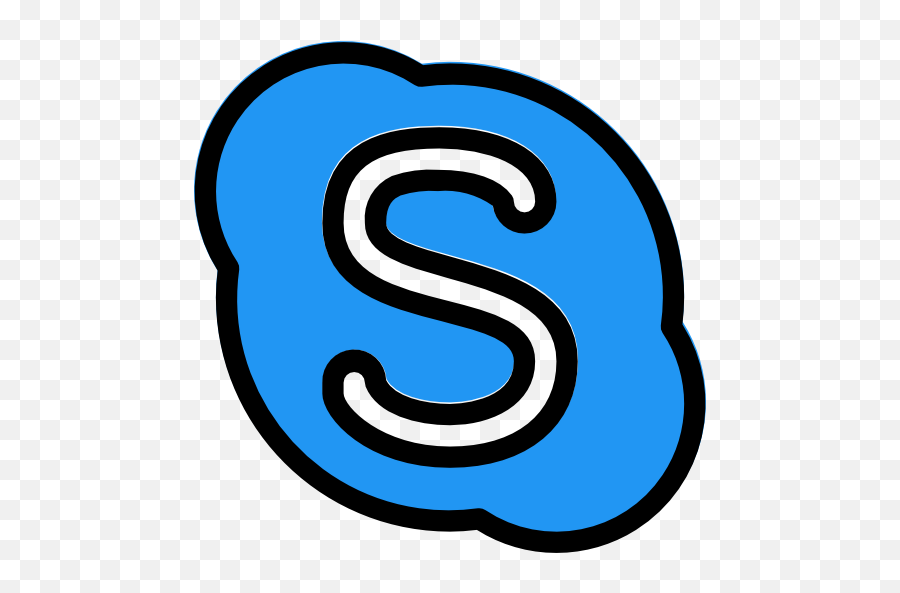 Skype - Free Social Media Icons Language Png,Skype Icon Png