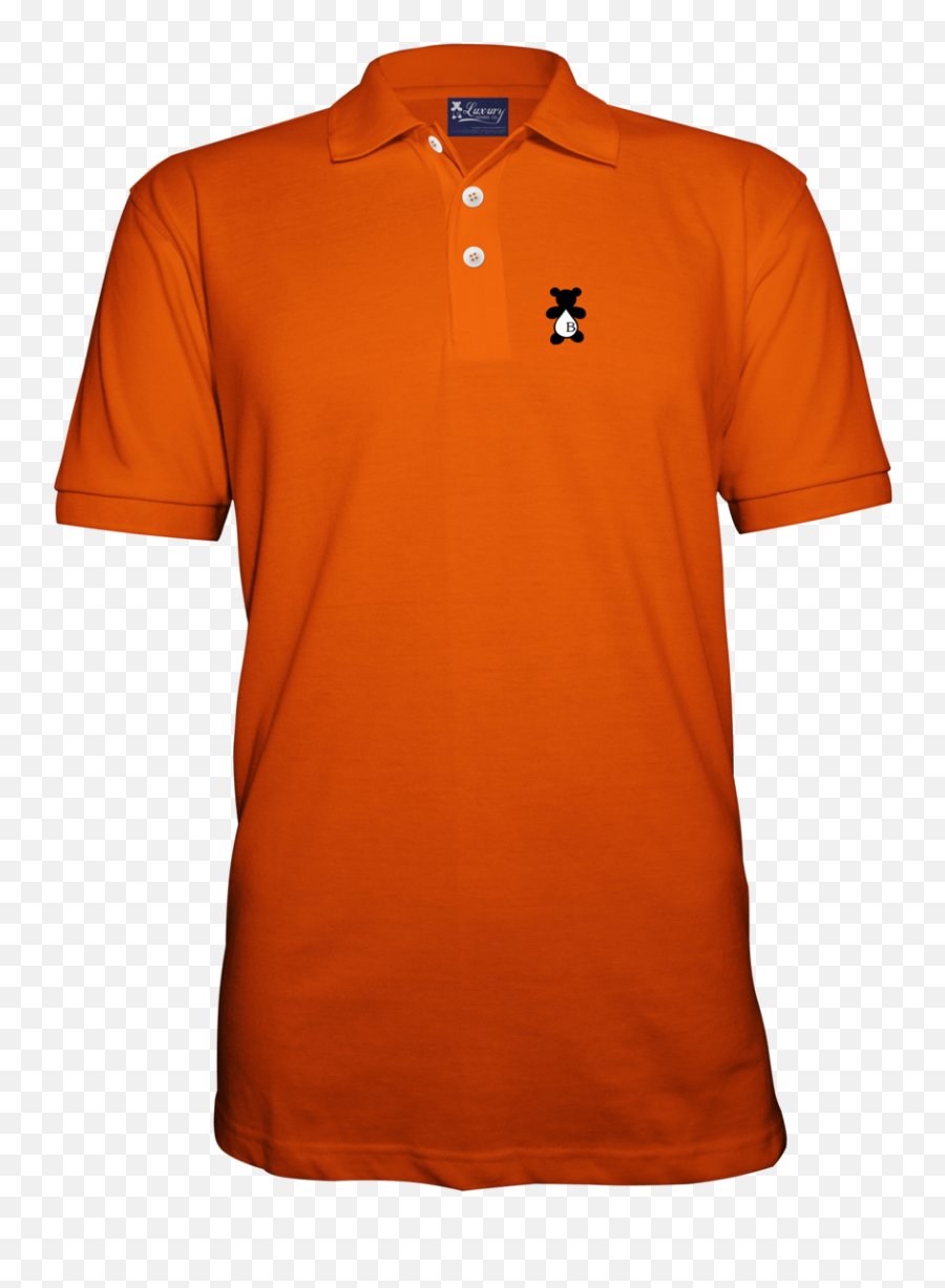 Tailored Purple Bear Polo No Png