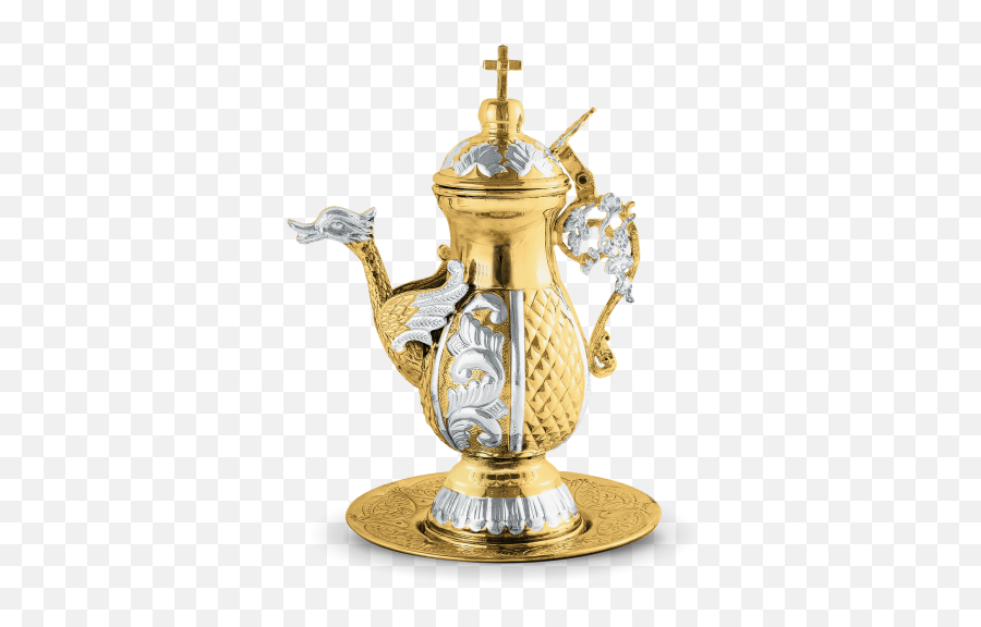 Orthodox Zeon Cup - Goldsilver Plated Heat Png,Annunciation Orthodox Icon