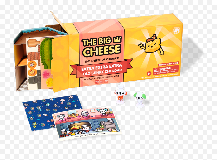 Toca Life Box Gifting - Toca Life Box The Big Cheese Png,Mystery Mini Icon Box