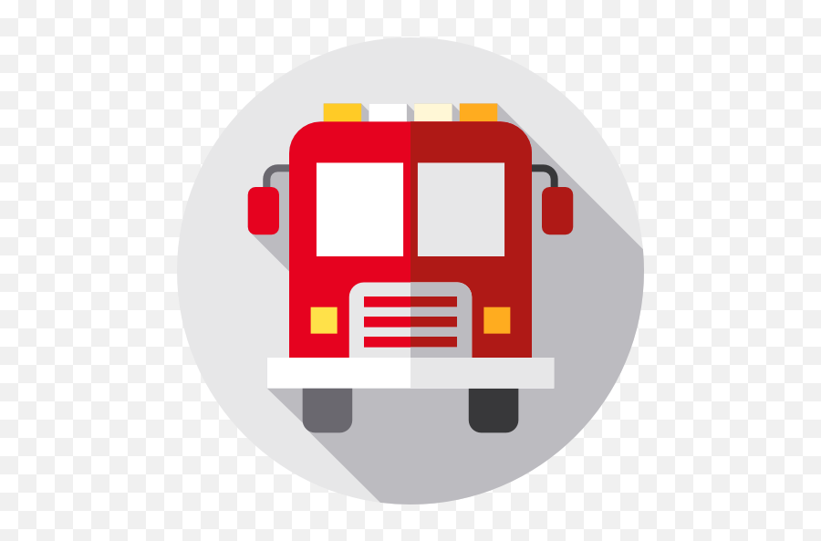 Fire Truck - Fire Truck Circle Icon Png,Fire Circle Png