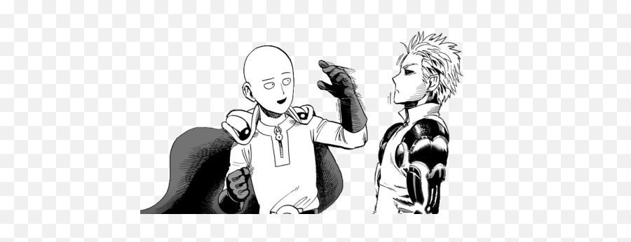 I Dont Know What Compelled Me Do This - Genos And Saitama Manga Png,Saitama Transparent