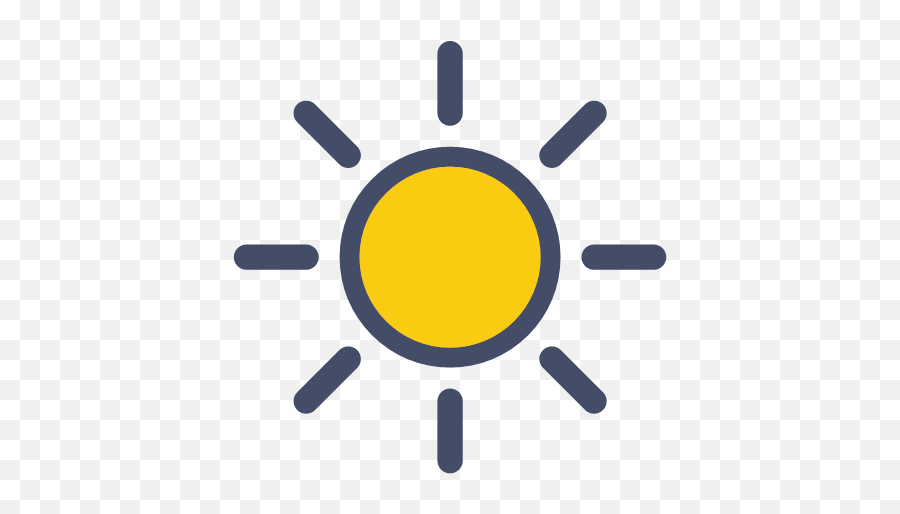 A Sunny Day Vector Icons Free Download In Svg Png Format - New Zealand Weather By Seasons,Days Icon
