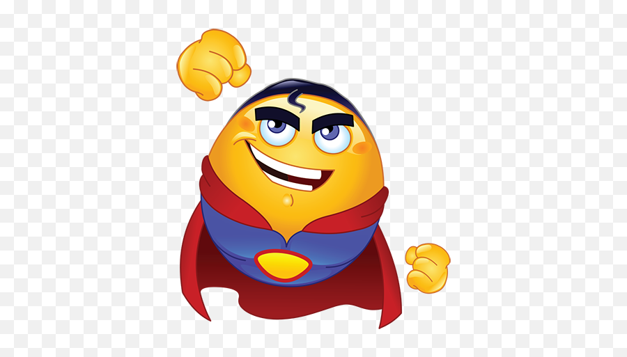 Super Smiley Symbols U0026 Emoticons - Smiley Superman Png,Cool Emoji Transparent