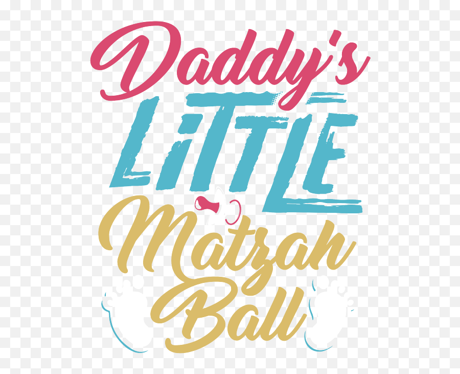 Jewish Passover Daddys Little Matzah Ball T - Shirt For Sale Language Png,Passover Icon
