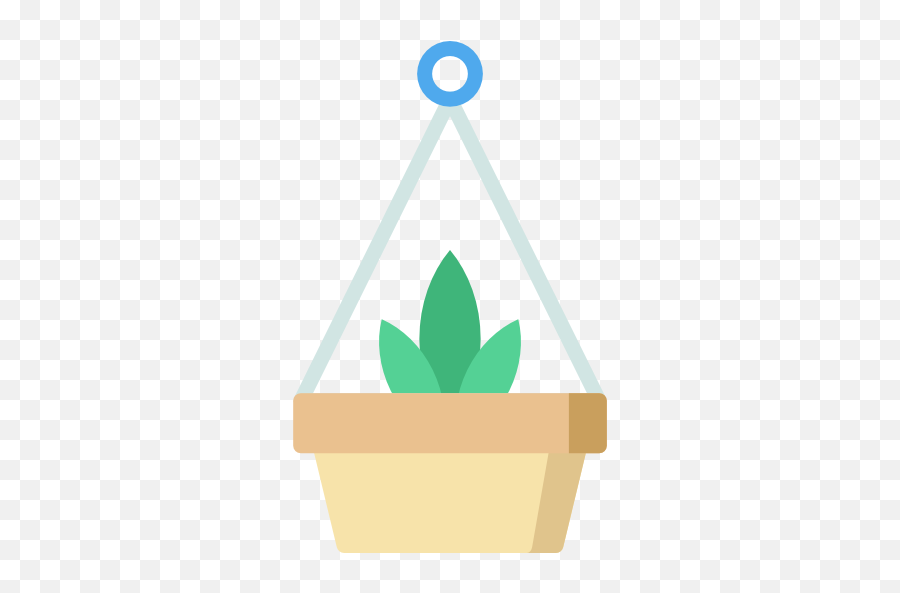 Hanging Pot - Free Nature Icons Hanging Plant Icon Png,Plant Pot Icon