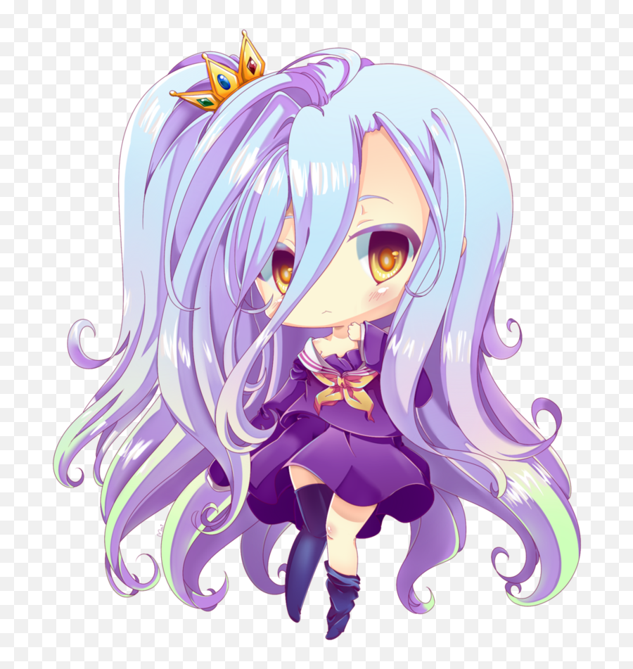User Shiro - Anime U0026 Manga Stack Exchange Game No Life Shiro Sticker Png,Anime Chibi Png