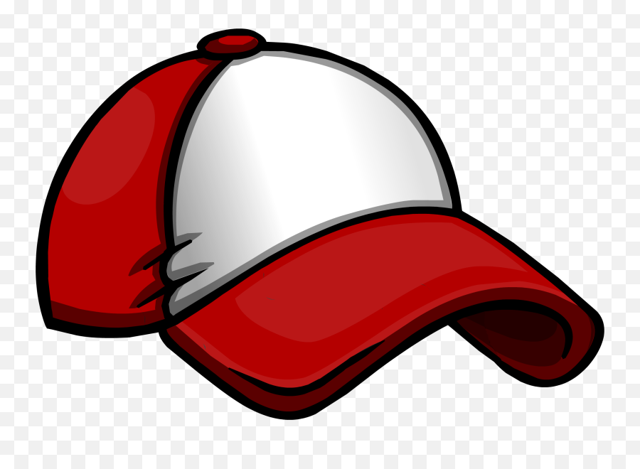 Baseball Png Red - Baseball Hat Icon Png Transparent Transparent Cartoon Ball Cap,Red Hat Png