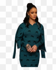 Rihanna Top Knot - Rihanna Nyc Home Premiere Png,Rihanna Png