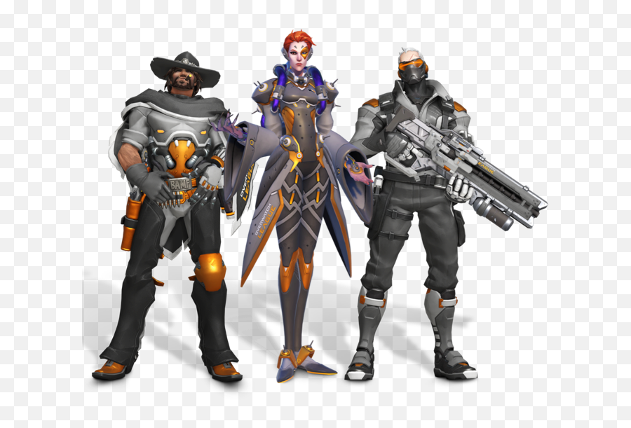 Download Junkrat Mccree Moira And - Overwatch League All Access Pass Skins Png,Moira Png