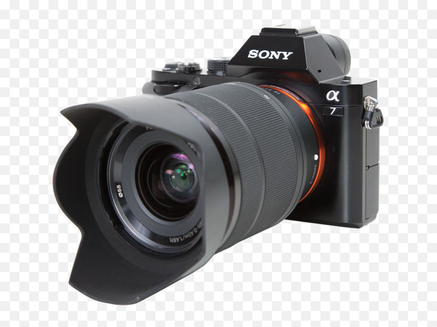 Dslr Camera Png Clipart - Camera Sony Alpha 7,Photo Camera Png