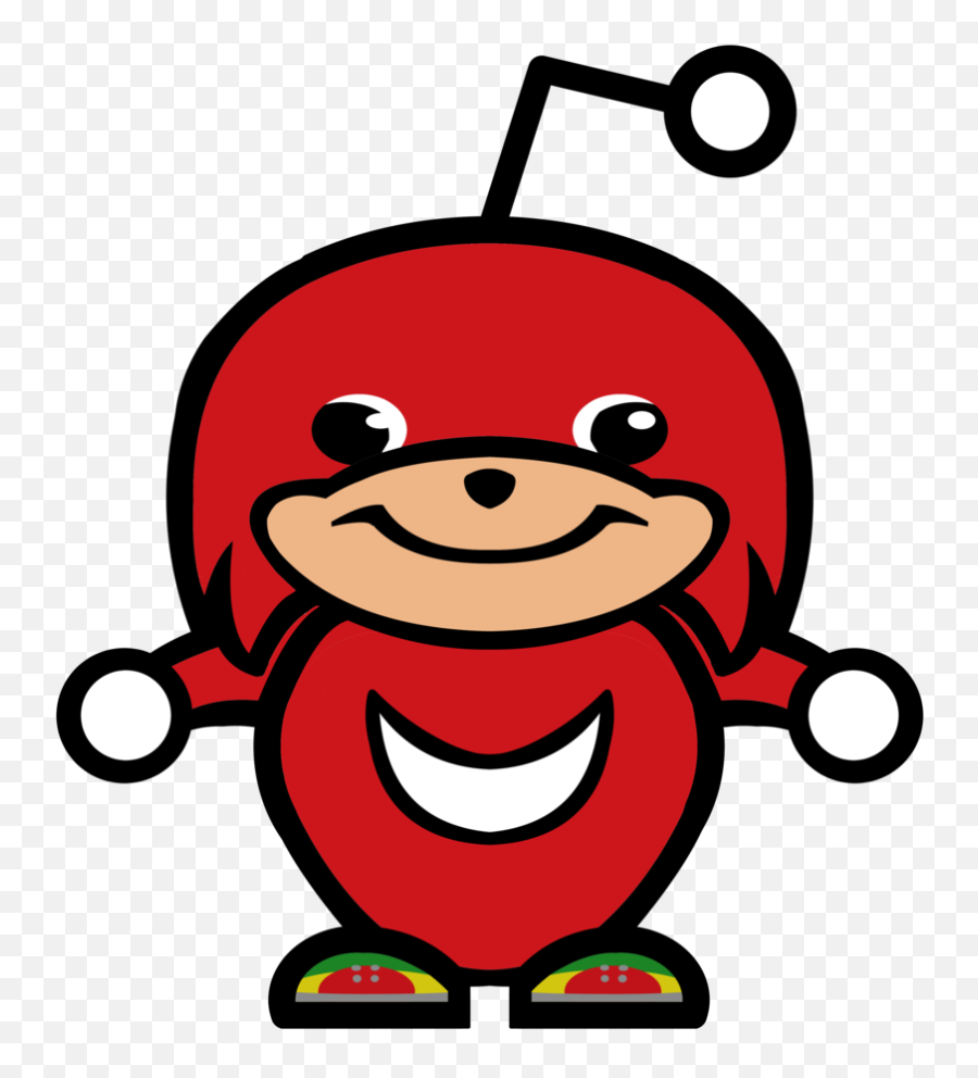 Ugandan Knuckles Head Png - Snoo Png Rick Y Morty Logos Reddit Alien,Rick And Morty Portal Png
