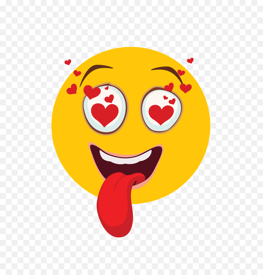 Download Love Emoji Hd Heart - Smiley Love Images Hd Download Png,Tongue Emoji Transparent