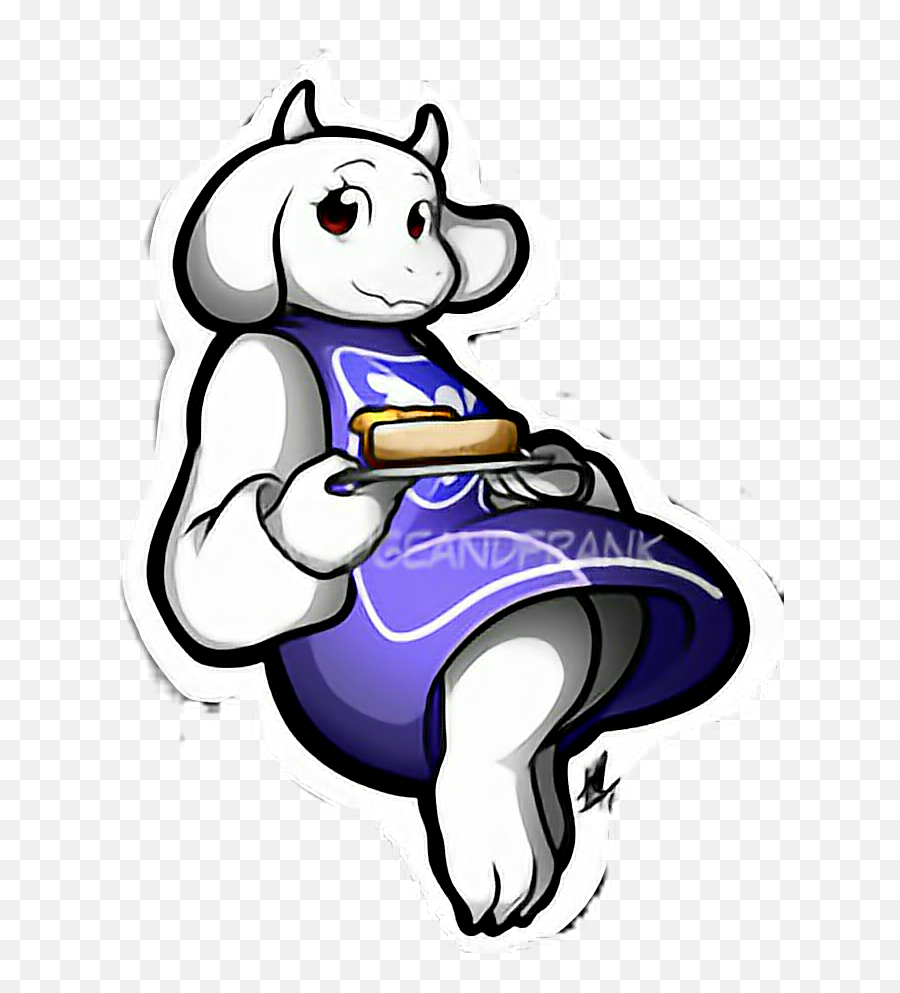 Toriel Undertale - Sticker By Toaster U Ni Cartoon Png,Toriel Png