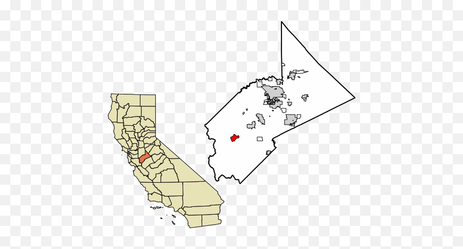 Stanislaus County California - Lathrop California On Map Png,Diablo Png