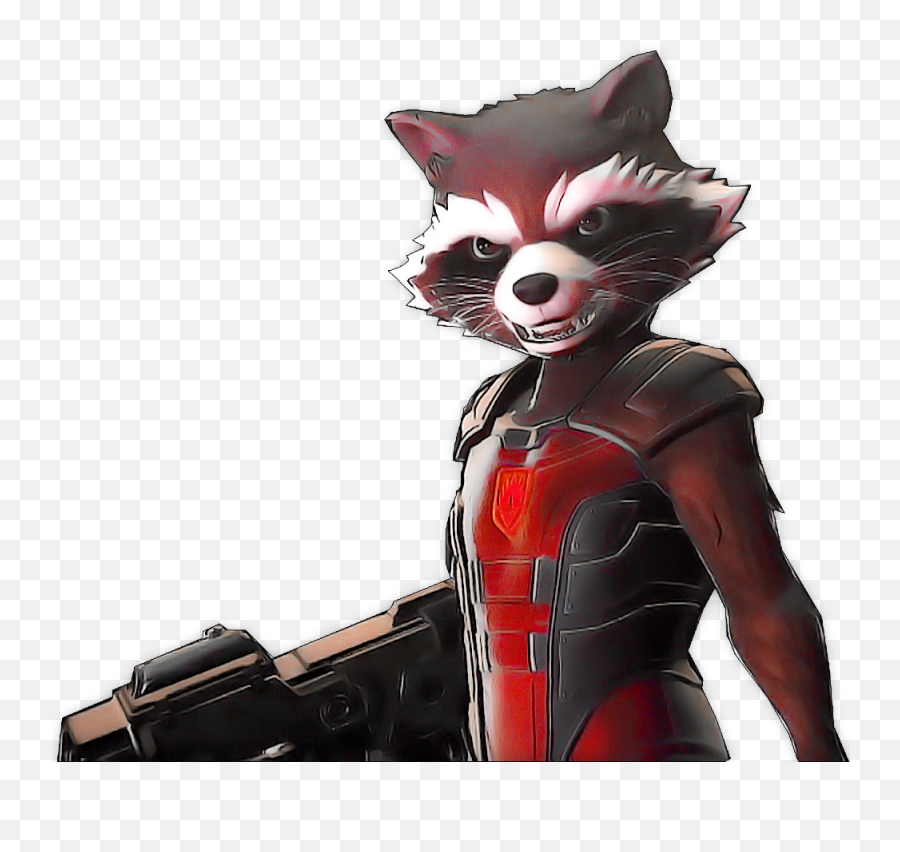 Hd Rocket Raccoon From The Ult - Ultimate Alliance 3 Guardian Of Galaxy Png,Rocket Raccoon Png