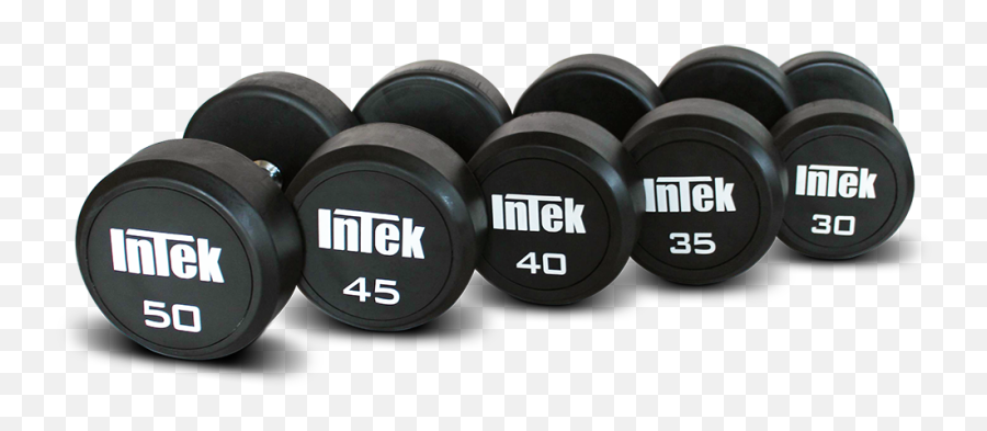 Round Rubber Dumbbells Tek Fitness Distributors - Bodypump Png,Dumbell Png