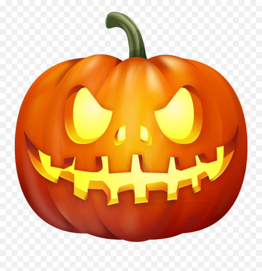 Halloween Pumpkin Transparent Png - Scary Pumpkin Transparent,Pumpkin Transparent