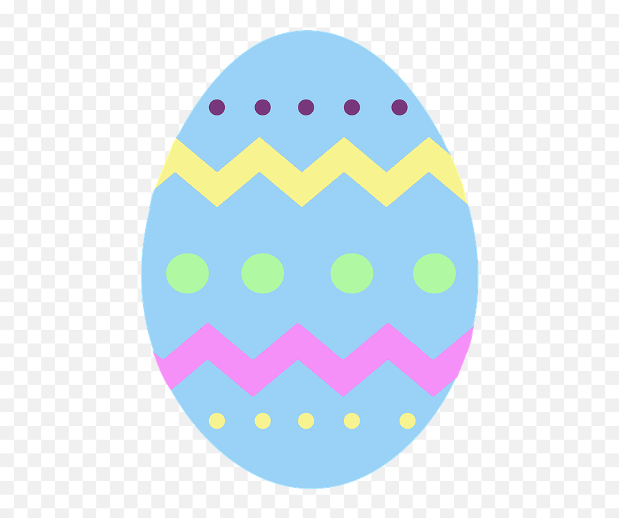 Easter Egg Blue - Free Image On Pixabay Png,Chevron Png