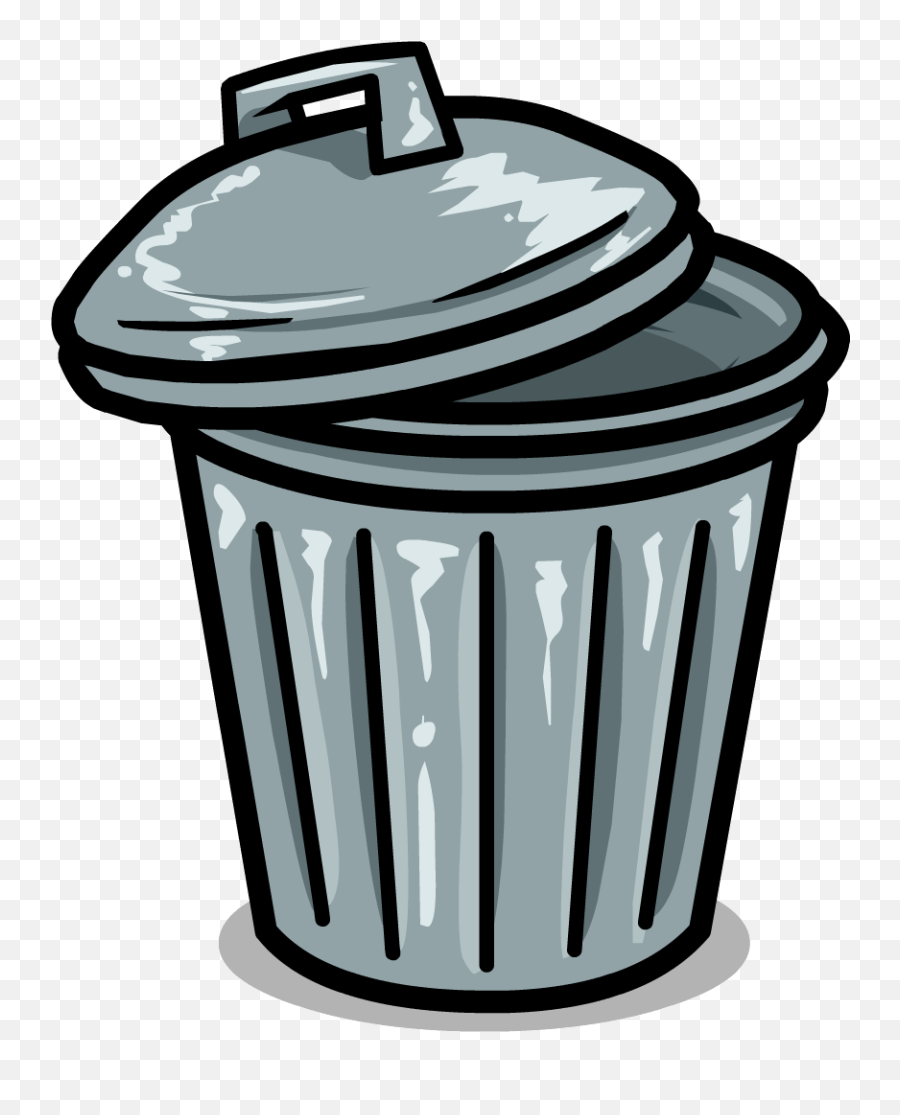 Library Of Trashcan Basketball Clipart Free Download Png - Trash Can Clipart Png,Trash Bin Png