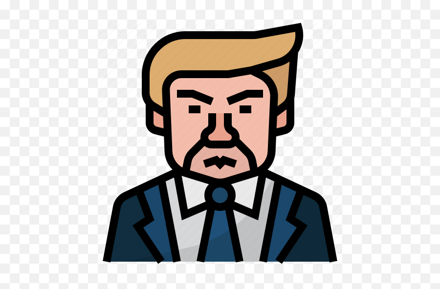 U0027china And Us Trade Waru0027 By Wichaiwi - Icon Png,Donald Trump Face Png
