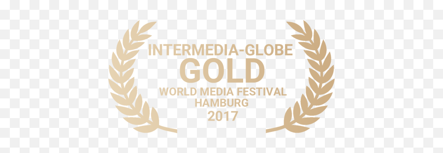 Intermedia - Globe Gold At World Media Festival 2017 Diary Laurel Wreath Vector Svg Png,Gold Globe Png