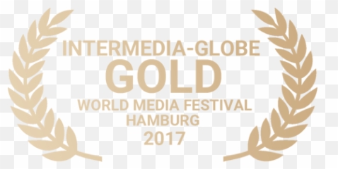 Intermedia - Globe Gold At World Media Festival 2017 Diary Laurel Wreath Vector Svg Png,Gold Globe Png
