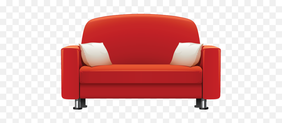 Red Sofa Furniture Icon Png - Swedish History Museum,Couch Png