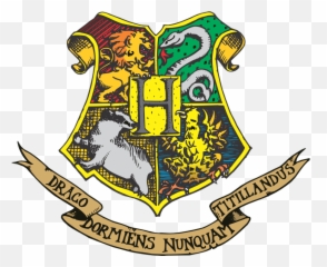 Clipart Shield Harry Potter - Hogwarts Harry Potter Cartoon Png,Hogwarts Transparent